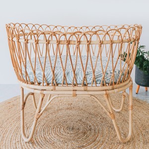 Cunas artesanales para bebés, cunas para niños pequeños al por mayor, cunas ecológicas de ratán. - Product Image 1