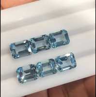 Pierre précieuse naturelle Aquamarine, pierres Lustle de toutes formes et tailles, disponibles au prix de gros, pierres précieuses en vrac, pour la création de bijoux.