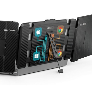 จอภาพพกพาขนาด 14.2 นิ้ว FHD 1080P OEM/ODM เชื่อมต่อภายนอกผ่าน USB-C สำหรับจอแสดงผล HDMI ขายส่งหน้าจอเสริมสำหรับแล็ปท็อปสำหรับการนำเสนอ - Product Image 5