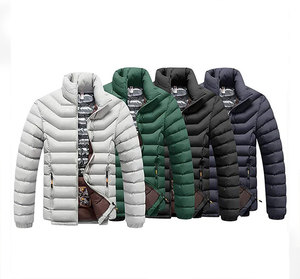 Nouvelle veste bomber formelle unisexe personnalisée en nylon à col rond coupe-vent imperméable camouflage pour le printemps - Product Image 1