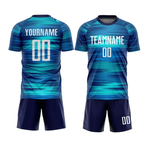 Uniforme de Fútbol Hecho con Material 100% Transpirable, Nuevo Estilo, Precio Razonable, Uniforme de Fútbol en Venta, Servicio OEM de Uniformes de Fútbol - Product Image 4