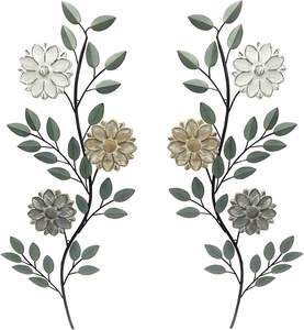 Arte Decorativo de Pared de Hierro Hecho a Mano con Etiqueta Privada para Sala de Estar, Dormitorio u Oficina, Diseño Único de Escultura Metálica para Pared - Product Image 1