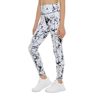Leggings de sport très demandés, faible MOQ, OEM, en vente, pantalons décontractés pour femmes, leggings de yoga côtelés confortables pour femmes - Product Image 6