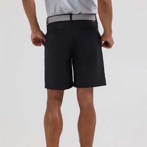 Shorts Bermuda Décontractés Homme Couleur Unie Taille Mi-Haute Cordon de Serrage Séchage Rapide Extensible Logo Avant Poche 100% Coton 220g - Product Image 2