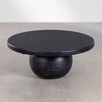 Vandana Grand Mira Runder Couchtisch Ø90 cm aus Dalen-Mangoholz
