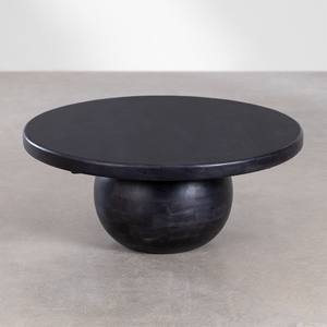 Table basse ronde Vandana Grand Mira Ø90 cm en bois de manguier Dalen - Product Image 2