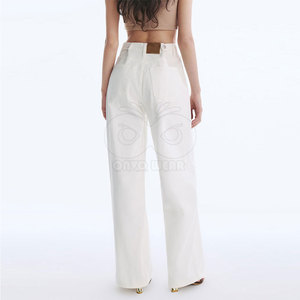 Pantalones Ligeros para Mujer, los Más Vendidos, Ropa Casual, Jeans de Pierna Ancha de Primera Calidad, Hechos en Pakistán - Product Image 3
