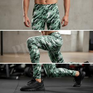 Nuevos y Duraderos Leggings de Compresión para Correr, Yoga y Deportes, de Secado Rápido, Elásticos, para Fitness y Entrenamiento, Personalizables - Product Image 4