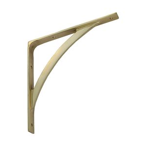 Premium Solid Brass Shelf Bracket for <b>Wall</b> Mounted <b>Floating</b> Wooden <b>Shelves</b> Luxury Home Interior Decoration - Product Image 1
