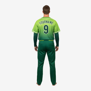 Vêtements de sport en polyester, différents coloris, uniforme de baseball sur mesure, sublimation, uniformes de baseball à boutons. - Product Image 3