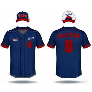 Camiseta de Béisbol Gris Personalizada con Nombre y Número Amarillos, Impresión por Sublimación, Manga Corta, Estilo Hip Hop, Talla Grande, Secado Rápido y Transpirable para Hombre - Product Image 2