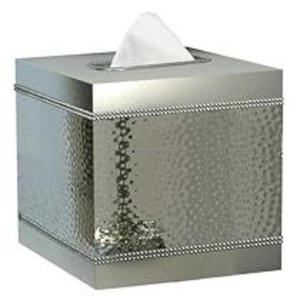 Caja de exhibición y almacenamiento de servilletas de cocina en línea, caja de pañuelos de hojalata de metal con cubierta de cobre de alta calidad reutilizable y dispensario a la venta - Product Image 6