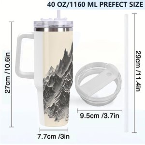 Stainless Steel Tumbler 40oz Personalized <b>Cup</b> For Team Events - Product Image 4