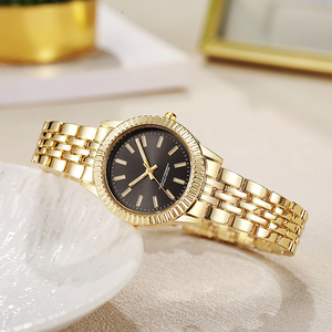 2644 Nouvelles montres pour femmes d'affaires en or à la mode en gros - Product Image 4
