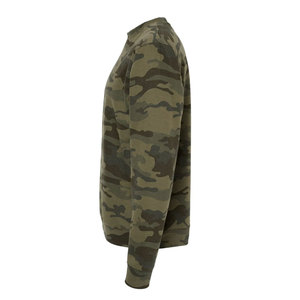 Sweat-shirt numérique d'hiver pour homme à capuche, en molleton, avec broderie florale, coutures colorées, vente en gros OEM personnalisée - Product Image 2