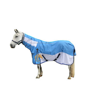 Tapis de cheval d'été de qualité 1200DN Combo croisé léger avec coque Ripstop de remplissage en polyester et coton - Product Image 1