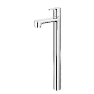 Brass <b>Brushed</b> Modern Lavatory Faucet Basin Mixer Tap Single Handle Ceramic Valve Core Watermark - Product Image 1