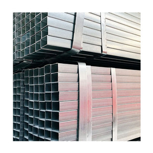 20mm 25mm 30mm 40mm <span class=keywords><strong>MS</strong></span> hình chữ nhật rỗng gi thép vuông ống kim loại ống thép mạ kẽm - Product Image 4