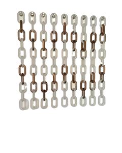 Eslabones de Cadena de Resina Personalizables en Tamaño Muy Grande y Opciones Transparentes o Multicolores, Estilo Moderno por Abdul Rehman Enterprises - Product Image 1