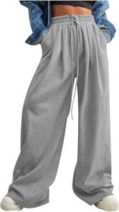 Pantalon de survêtement ample pour homme, coupe large, molleton épais, idéal pour le jogging et l'entraînement - Product Image 3