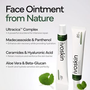 Crème nourrissante anti-acné IVOSKIN à la centella et aux peptides, hydratation intense, apaisement des rougeurs, équilibre de la peau, utilisation douce en soin de nuit - Product Image 3