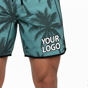 Sublimation Printed Casual Quick Dry Breathable Elastic Waist Swimming Beach Shorts Fitness Swimwear Boardshorts Swim <b>Trunks</b> <b>Men</b> - Product Image 4