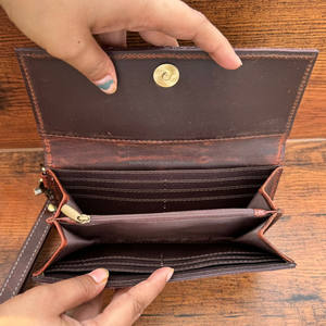 Utilisations pour femmes fourrure de vachette portefeuille en cuir botte Stich embrayage fourrure Multi utilisations sac à main imprimé Animal à la mode bracelet Offre Spéciale sac à main - Product Image 3