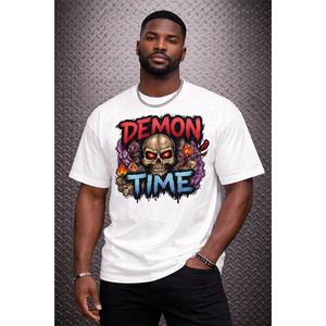 Camiseta de Alta Calidad para Hombre, Ecológica, 360g, Corte Cuadrado, Oversize, 100% Algodón Franela, Secado Rápido, Antiarrugas, con Diseño Personalizado - Product Image 3