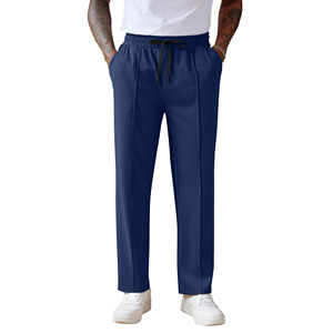 Pantalons pour hommes de qualité supérieure, logo brodé, confortables, décontractés, grande taille, joggers, séchage rapide, haute qualité, 100% coton - Product Image 3