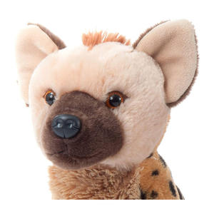 Muñeco de Peluche de Hiena Manchada Realista Relleno de Algodón, Juguete Educativo Ideal para Niños, Hiena de Peluche Marrón - Product Image 2