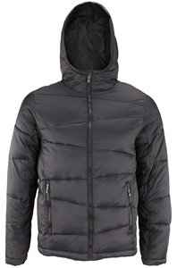 Chaqueta Acolchada Personalizada para Hombre con Logotipo Personalizado, Chaqueta Acolchada Informal de Invierno para Hombre con Bolsillos Laterales, Servicio OEM - Product Image 6