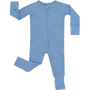 Cute Printed Baby Romper With Surfboard Palm Tree Pattern Three Quarter Sleeve Zipper Closure Unisex Summer Outfit - Product Image 4