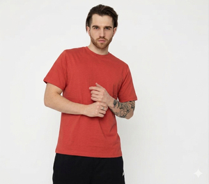 Camiseta Casual de Algodón para Hombre, Cuello Redondo, Ligera y Suave, Ropa para Uso Diario, Proveedor Mayorista OEM ODM - Product Image 5