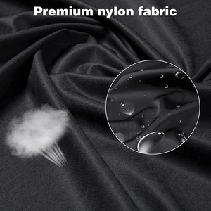 Cape de coiffeur professionnelle réglable avec fermeture à pression, logo personnalisé, anti-adhérente, imperméable, pour la coupe de cheveux - Product Image 3