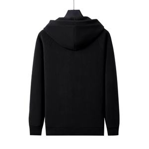 Sweat à capuche d'hiver épais et chaud pour homme, fabriqué en 100 % coton avec doublure en tricot doux - Product Image 2