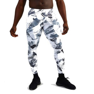 เลกกิ้งกระชับสัดส่วนเอวสูง ระบายอากาศได้ดี ปรับแต่งได้ตามต้องการ พร้อมคุณสมบัติต้านเชื้อแบคทีเรียและกันน้ำ สำหรับผู้ชาย - Product Image 1