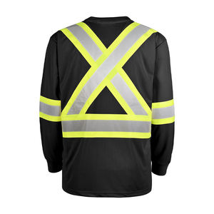 Camisetas Polo de Seguridad de Poliéster Fluorescente Naranja Amarillo de Alta Calidad, Alta Visibilidad, Certificación CE, Venta al Por Mayor, Reflectantes - Product Image 5