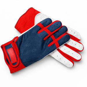 Meilleure qualité, tailles jeunes et adultes, style manchette courte, gants de frappe de baseball Softball, vente à chaud de gants de frappe de baseball - Product Image 2