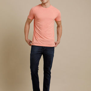 Camisetas Deportivas de Manga Corta para Hombre, 100% Algodón, Precio Razonable, Logotipo Personalizado, Tela de Punto Antiarrugas, Cuello Redondo - Product Image 2