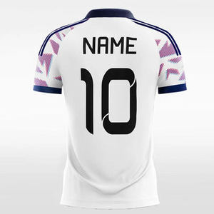 เสื้อฟุตบอลคุณภาพสูงปรับแต่งได้ 100% โพลีเอสเตอร์ พิมพ์ลายด้วยความร้อน แห้งเร็ว สำหรับผู้ใหญ่ทุกเพศ  ขั้นต่ำในการสั่งซื้อน้อย ชุดกีฬา ทีมชาติสหรัฐอเมริกา - Product Image 3