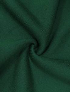 Sweat-shirt à capuche zippé vert uni pour homme, en molleton surdimensionné, décontracté, pour l'automne - Product Image 5