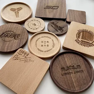 Posavasos Rústicos de Madera, Decorativos, para Mesa, Diseño Personalizado, Proveedor - Product Image 5
