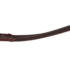 Brida de Doma Anatómica de Lujo para Caballos, Cuero Negro con Cabezal y Frenteales Acolchados, Se Acepta OEM - Product Image 4