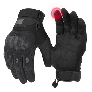 Guantes de moto personalizados al por mayor con puño corto, estilo clásico, protección para nudillos, para carreras urbanas y uso diario. - Product Image 1