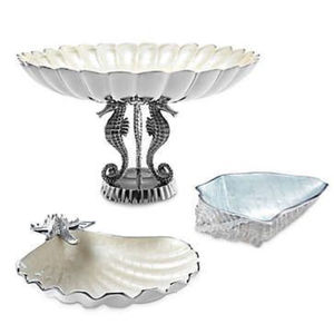 Bol de luxe pour servir les aliments, centre de table design, fleurs et papillons plaqués or de haute qualité, texture martelée, provenant d'Inde - Product Image 2