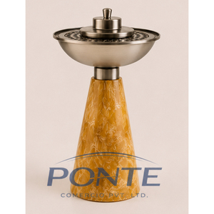 Quemador de Incienso Moderno de Resina con Textura de Mármol, Elegante Porta Incienso Árabe de Metal para Decoración del Hogar, Regalo para Ramadán y Eid - Product Image 3