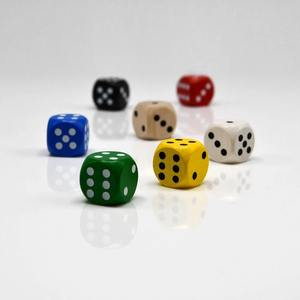 Série de tournois – Dés en bois équilibrés polyédriques pour jeux de table professionnels D&D et RPG – Accessoire de jeu en gros - Product Image 4