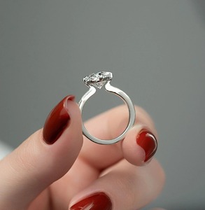 4.35 CT Lab Created Diamond 4 Prong 2.0 MM 14K Solid Gold IGI Certified VS+ Clarity Engagement Wedding Ring Elegant Designer - Product Image 6