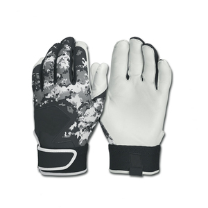 Gants de frappe de baseball en cuir Cabretta pour hommes, commande en gros, adhérence en cuir souple, légers, durables, confortables, fiables, pour l'entraînement sportif - Product Image 4