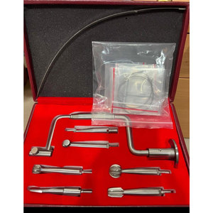 Hudson Brace <b>Hand</b> <b>Drill</b> Set Orthopedic Surgical Instruments Professional Bone Drilling System with Free Wooden Mahersi Base - Product Image 4